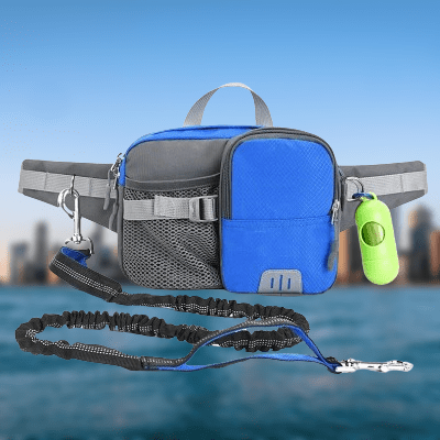 WaistBagâą - Bleu - Excursion Chien