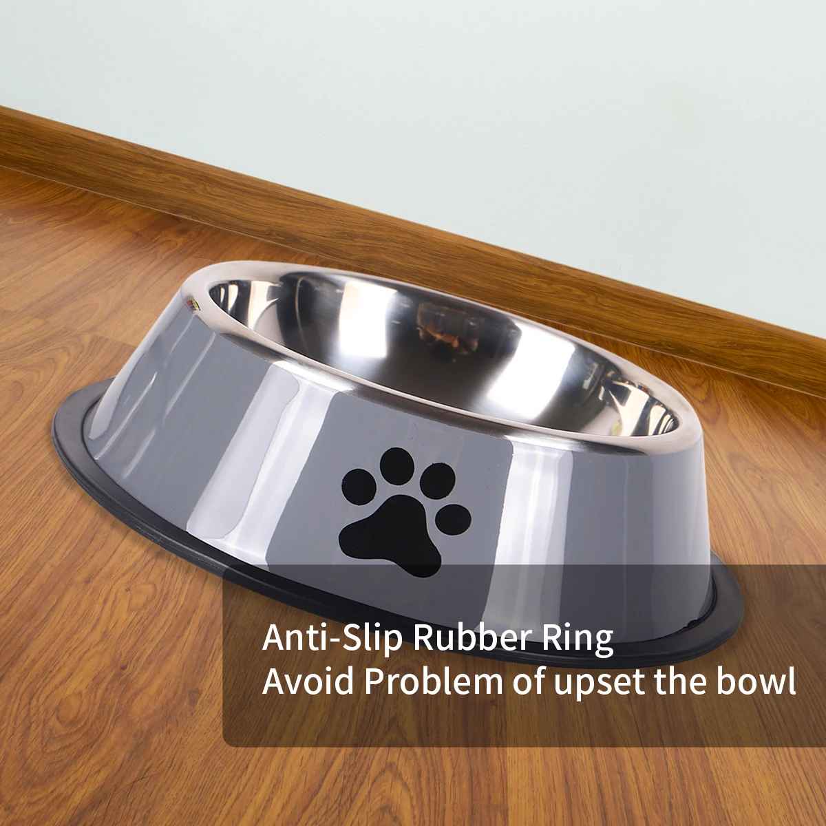 Gamelle pour Chien en Inox : Hygiénique et Antidérapante - Excursion Chien