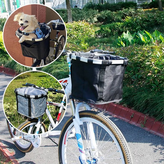 Panier velo chien | Détachable