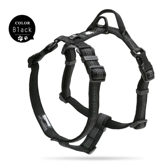 harnais anti traction true love noir