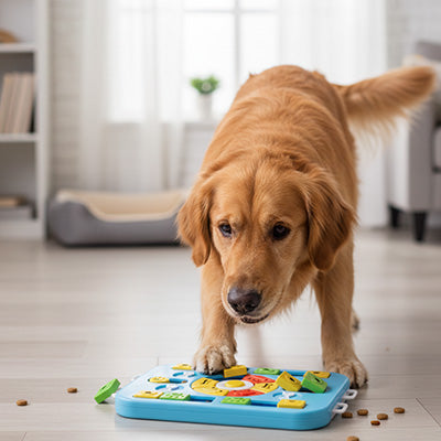 jeu educatif chien qui développe l'intelligence naturellement
