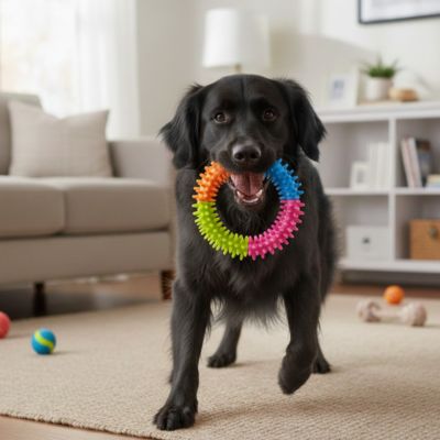 Anneau de jeu pour chiot | Dentition et Résistant - Excursion Chien