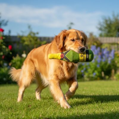 Bouteille couinante résistante | Autonomie canine - Excursion Chien