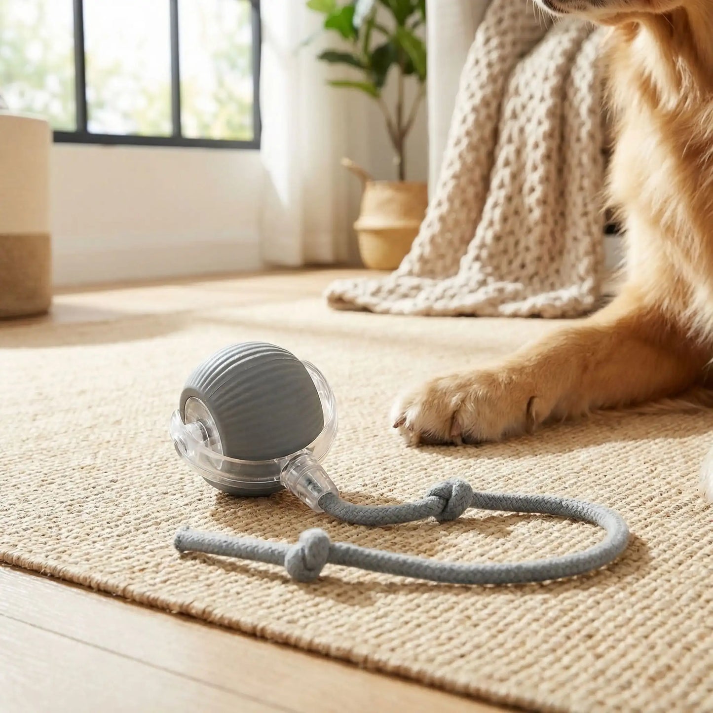 Jouet anti stress chien | Lumineux LED - Excursion Chien