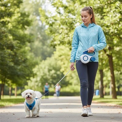 Laisse enrouleur chien | Freinage sécurisé - Excursion Chien