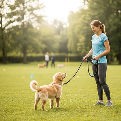 Laisse longue pour chien | Ajustable 2-20m - Excursion Chien