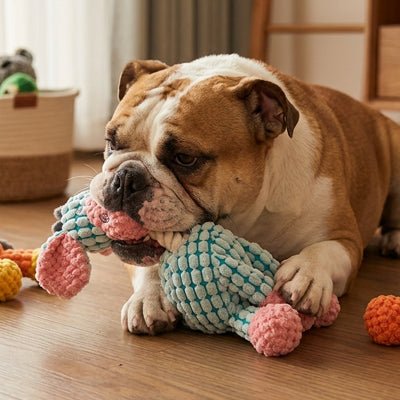 Peluche Chien interactif | Âne Rigolo - Excursion Chien