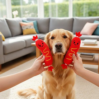 Peluche Chien | Hot-Dog - Excursion Chien