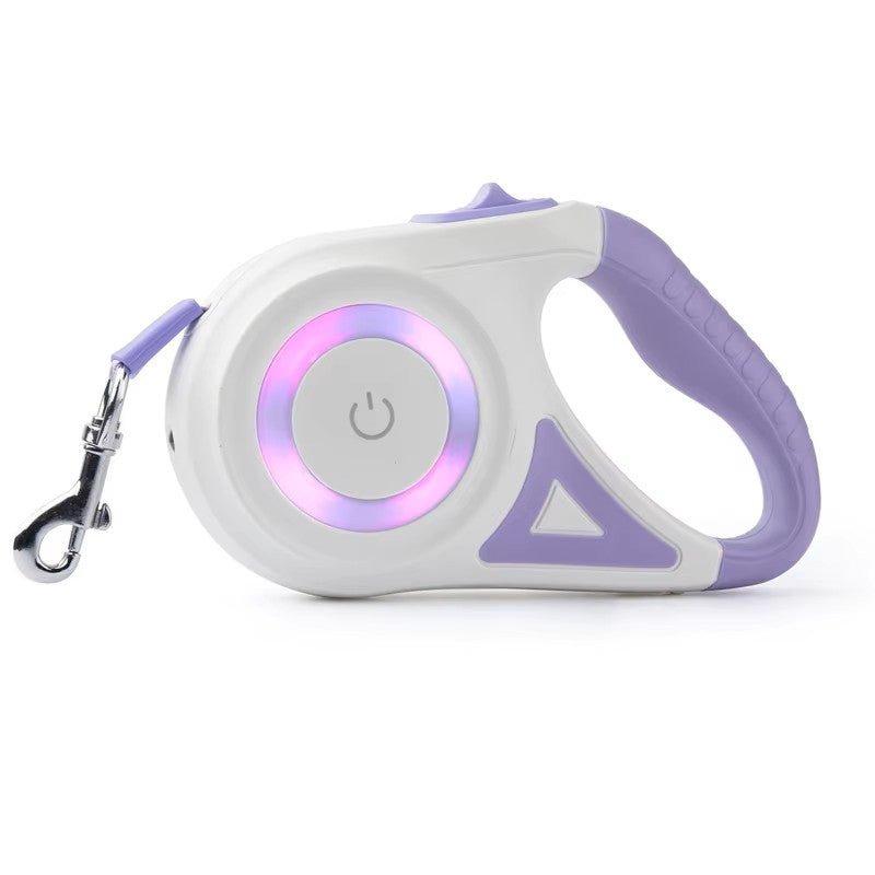 Laisse rétractable pour chien | LED - Excursion Chien