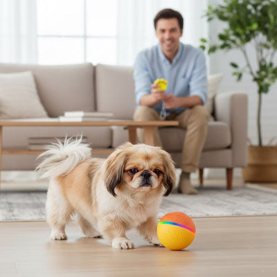 Balle indestructible pour Chien multicolor