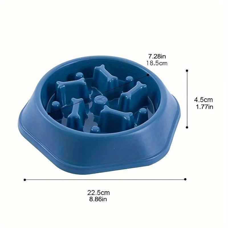 Gamelle Anti-Glouton pour Chien | Ralentit les Repas et Favorise la Digestion - Excursion Chien