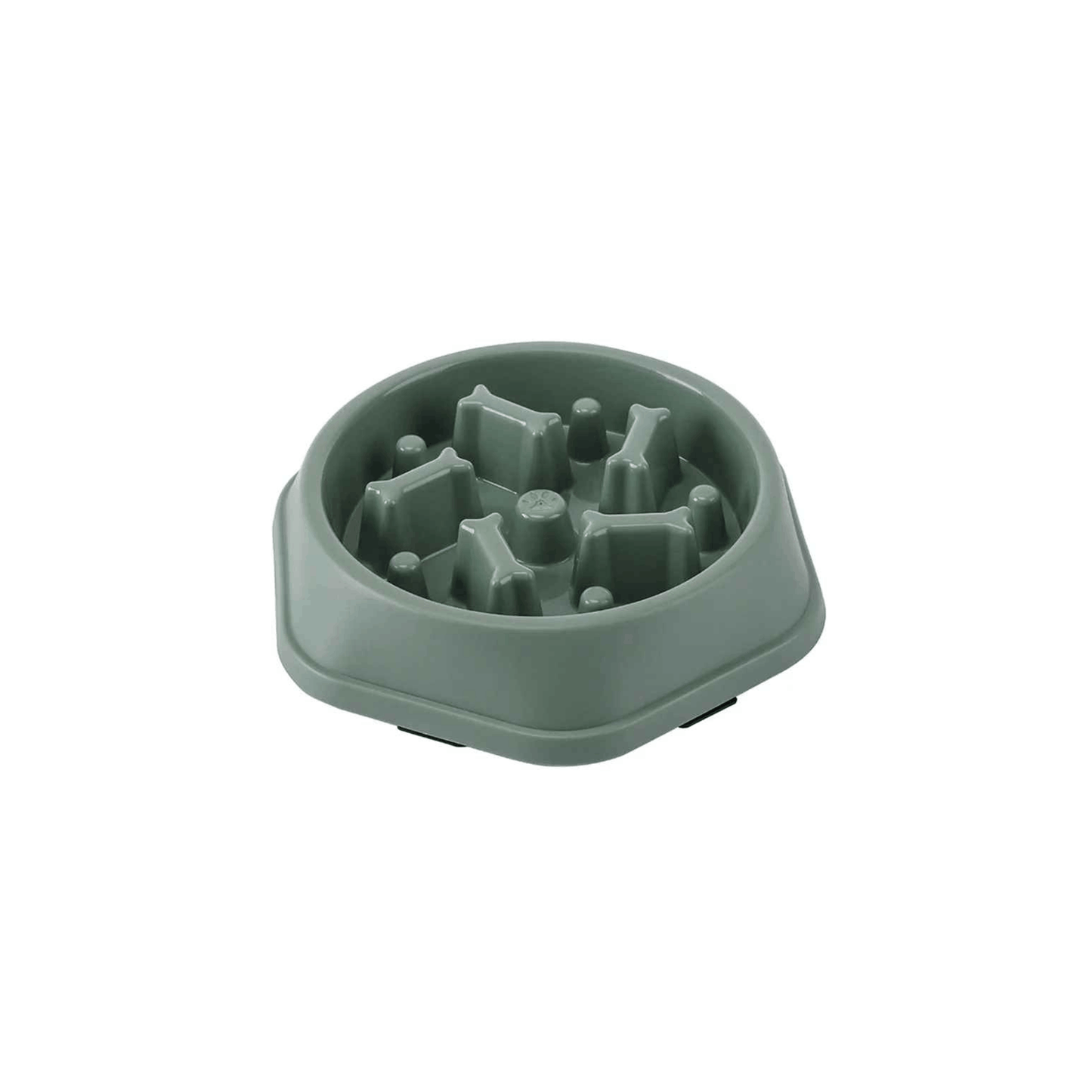 Bol anti-glouton ralentisseur de repas pour chien