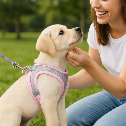 Chiot harnais ajustable