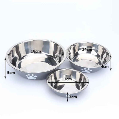Bol alimentaire inox durable pour chien