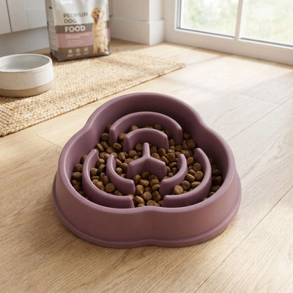 Gamelle anti-glouton pour chien en coloris élégants qui s'intègrent harmonieusement à votre intérieur
