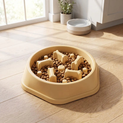 Gamelle Anti-Glouton pour Chien | Ralentit les Repas et Favorise la Digestion - Excursion Chien