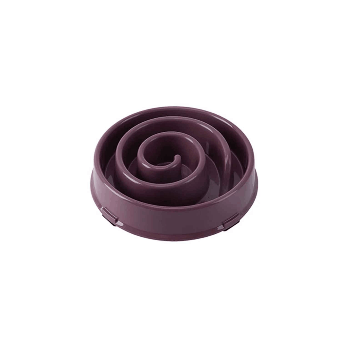 Gamelle anti-glouton spirale pour chien ralentissant la prise alimentaire et favorisant une meilleure digestion