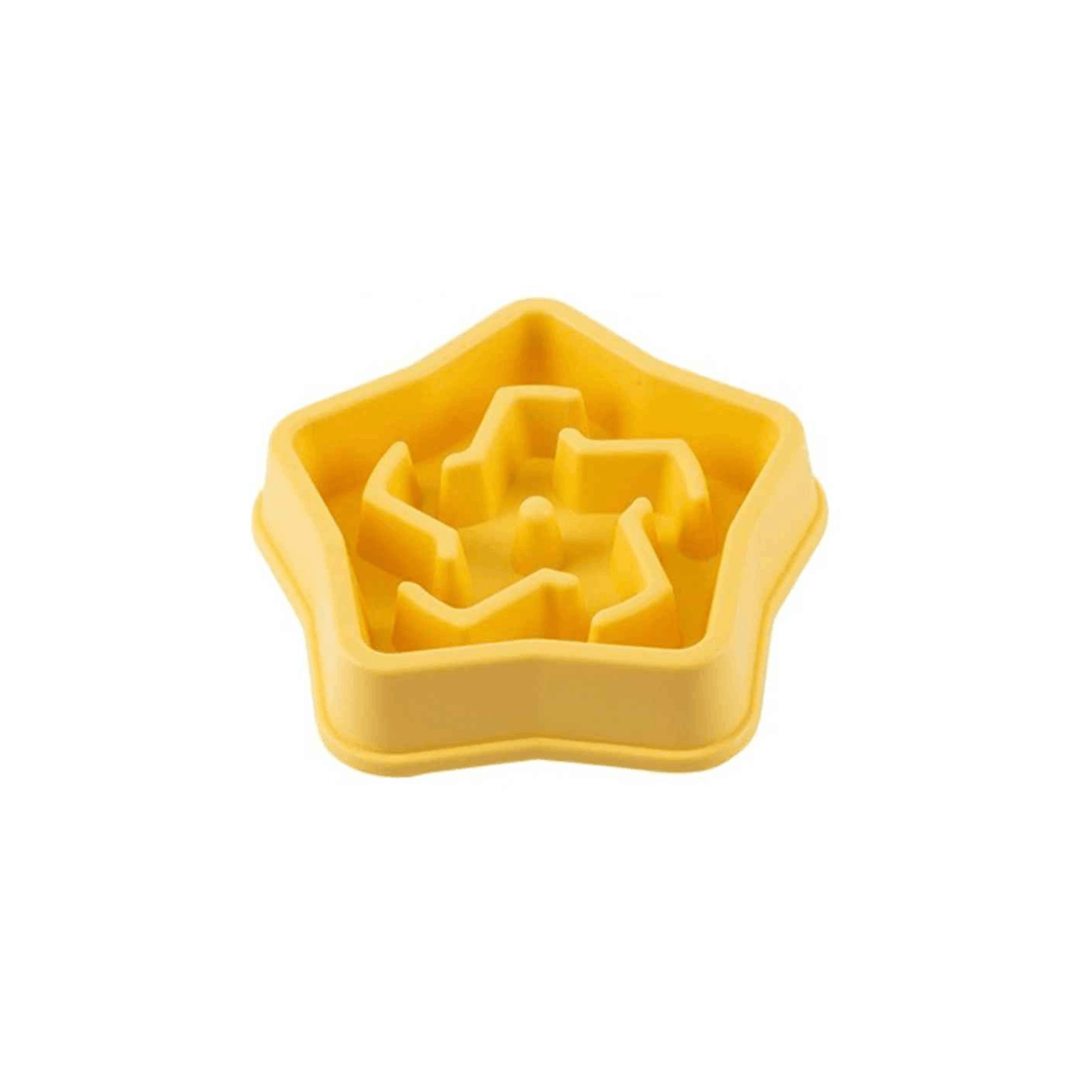 Gamelle étoile pour alimentation lente du chien
