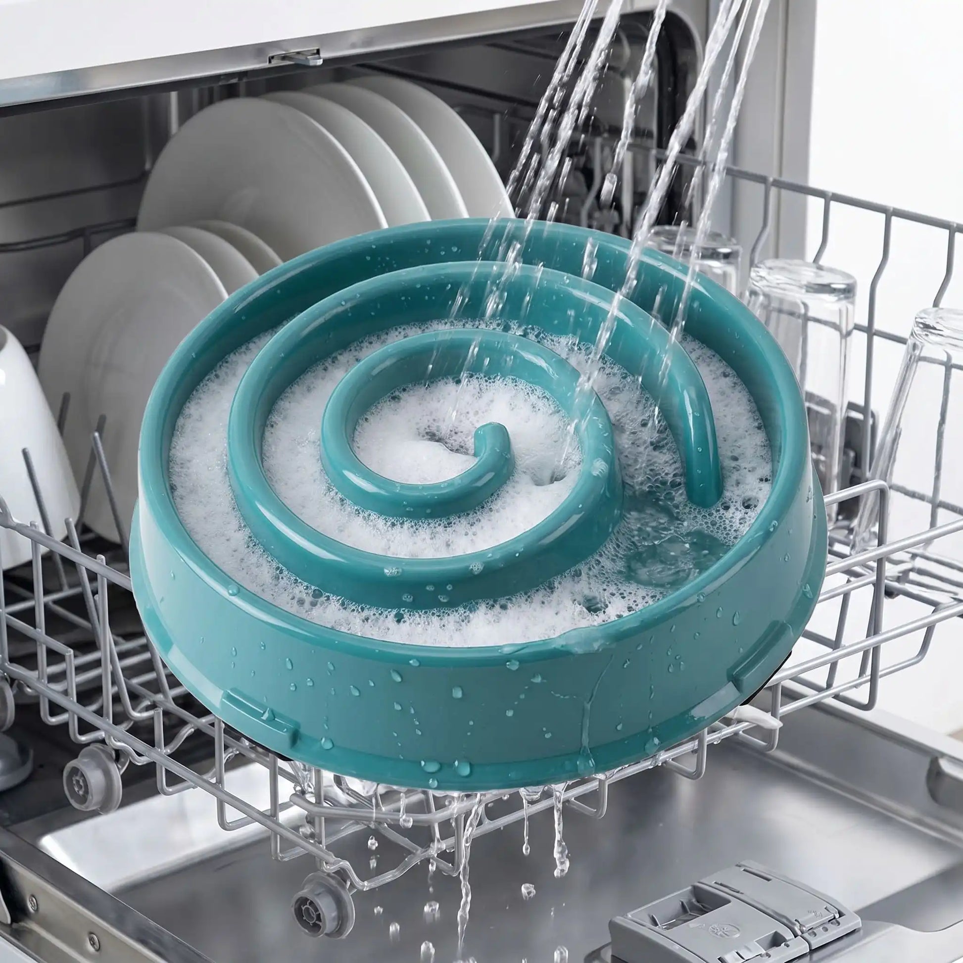 Gamelle Anti-Glouton Spirale pour Chien | Ralentit les Repas et Favorise la Digestion - Excursion Chien