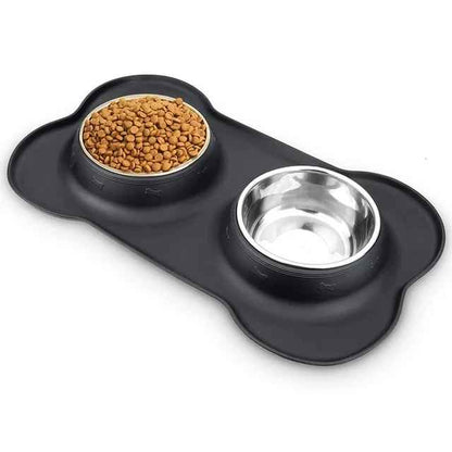 Gamelle antidérapante pour chien stable pendant le repas