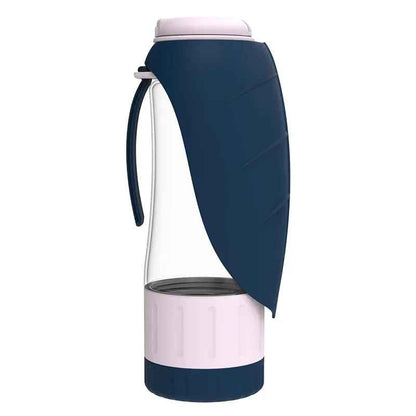 Gourde avec gamelle intégrée pour chien sans BPA