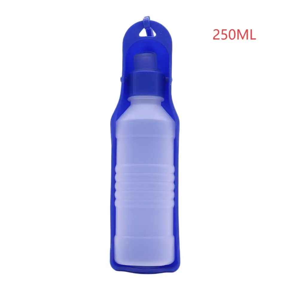 Gourde pour chien 250 ml bleu