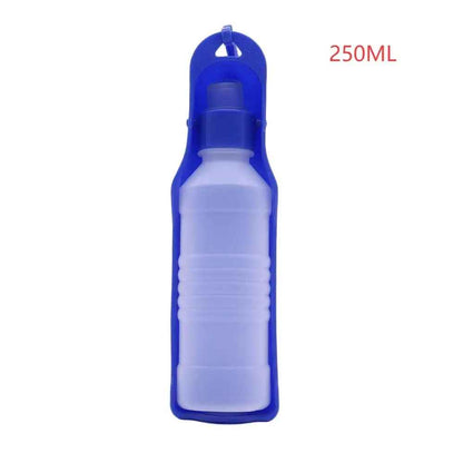 Gourde pour chien 250 ml bleu