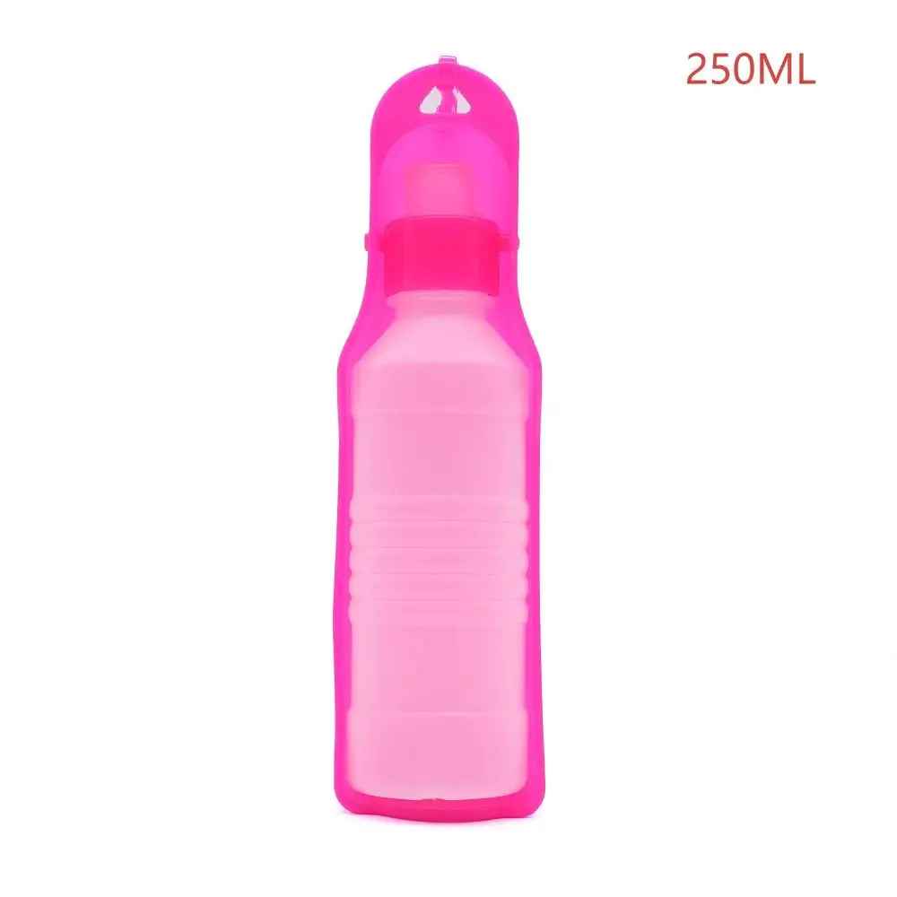 Gourde pour chien 250 ml rose