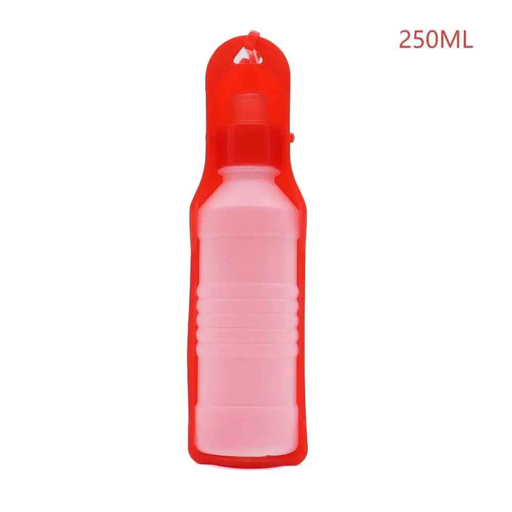 Gourde pour chien 250 ml rouge