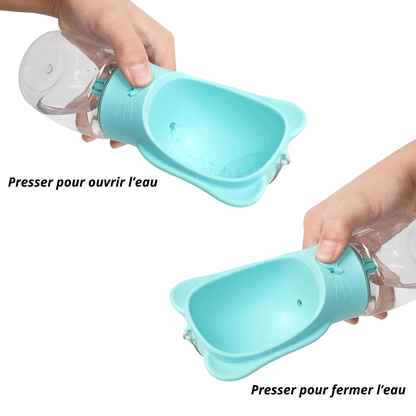 Gourde-pour-chien-avec-système-de-distribution-d'-eau-contrôlé