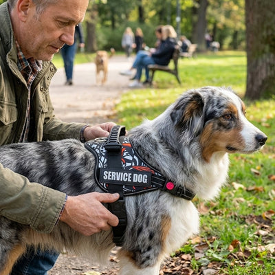 Harnais anti traction chien qui renforce la complicité