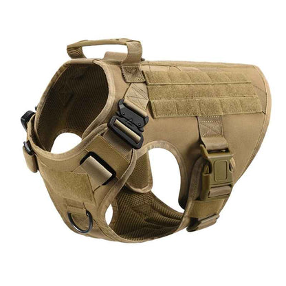 Harnais chien militaire kaki