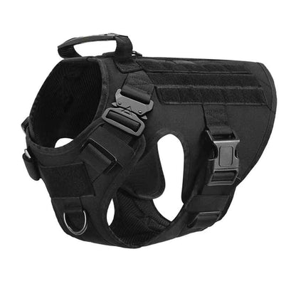 Harnais chien militaire noir