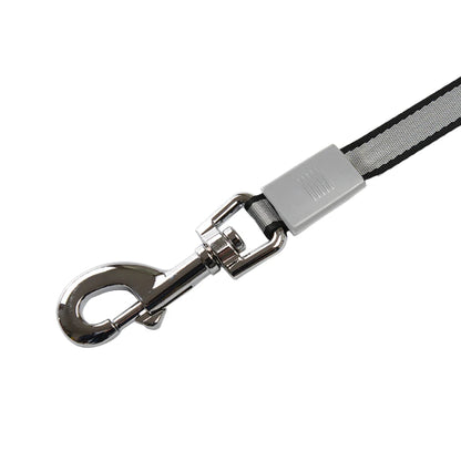 Laisse chien extensible avec boucle de sécurité