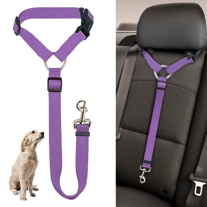 Laisse de sécurité réglable pour chien