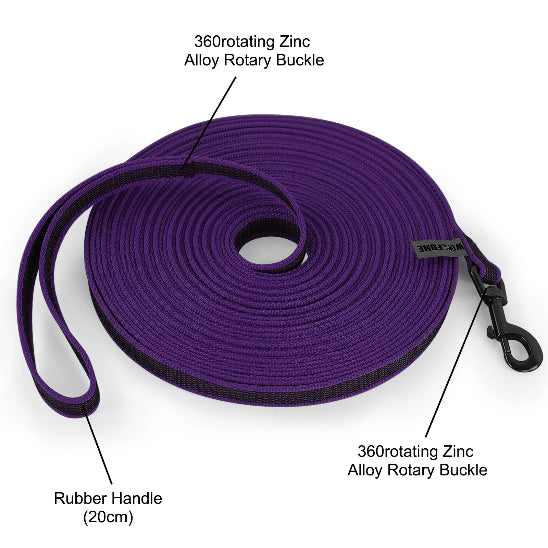 Laisse pour chiens avec boucle de rotation 360 degré