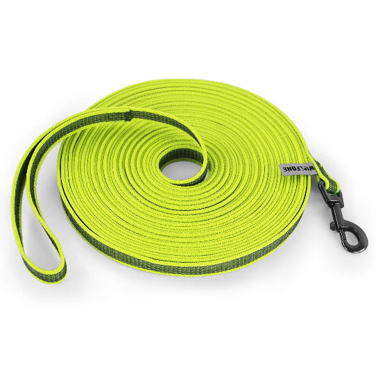 Laisse pour chiens jaune