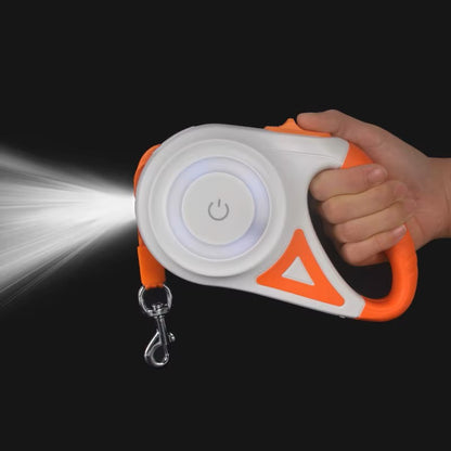 Laisse rétractable pour chien | LED
