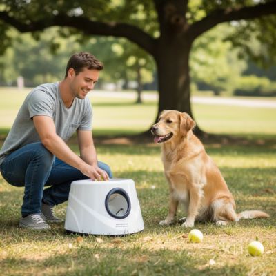 Lanceur de balle pour Chien | Automatique - Excursion Chien