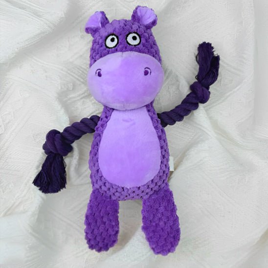 Peluche pour chien en texture douce