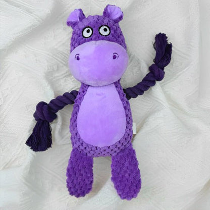 Peluche pour chien en texture douce