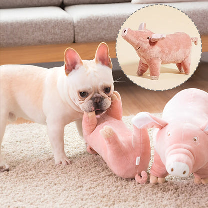 Peluche Chien en forme de cochon