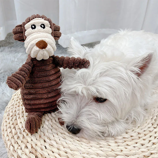 Peluche pour Chien Singe