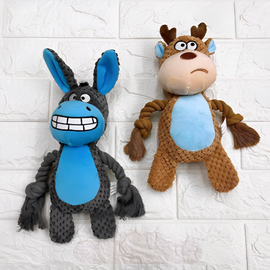 Peluche pour Chien en texture douce et matériaux résistants