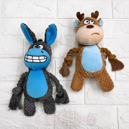 Peluche pour Chien en texture douce et matériaux résistants