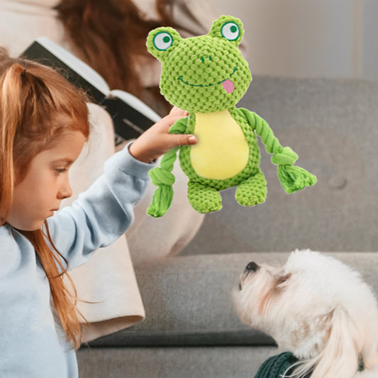 Peluche pour Chien qui rapprochent maître et animal