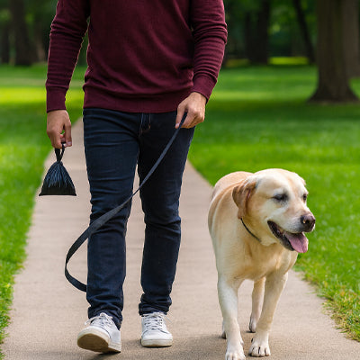 Sacs à crottes pour chiens ultra-pratiques en balade