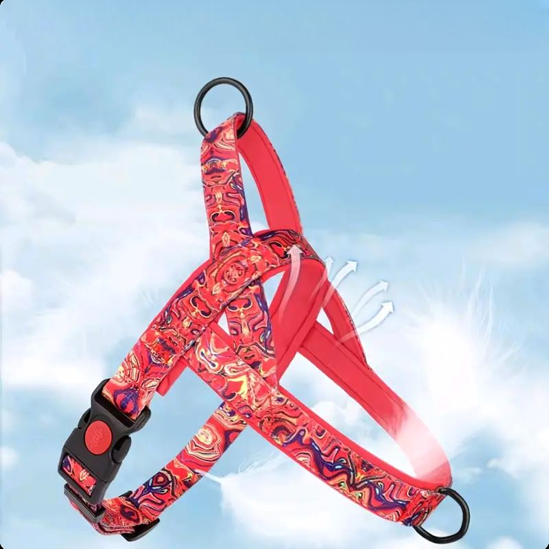 Harnais pour chien - DogSafeHarness™ - Rouge - Excursion Chien