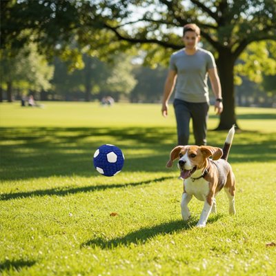 Balle Chien qui diminue l'anxiété du chien grâce aux sessions de jeu plus longues
