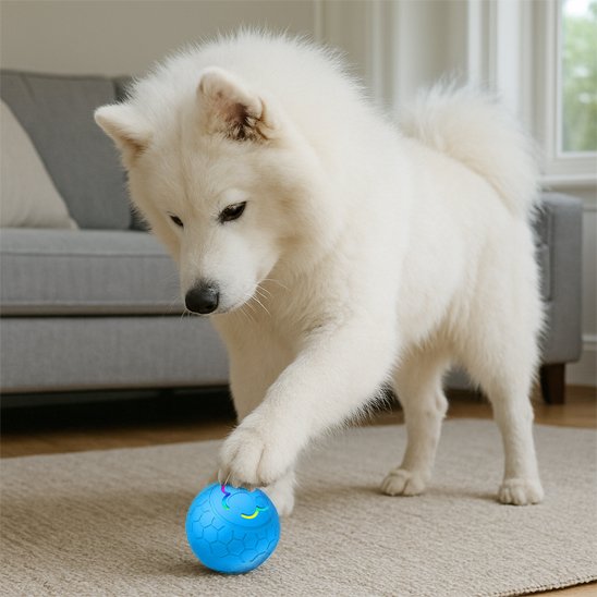 Balle pour chien à Rebond imprévisible qui encouragent la poursuite et l'exercice physique